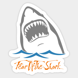 Fear of the Shark Sticker